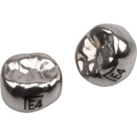 Edelstahlkronen - 5 darabos csomag, E-LL-4, für Milchmolaren - E-LL-4