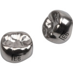 Edelstahlkronen - 5 darabos csomag, E-LL-6, für Milchmolaren - E-LL-6