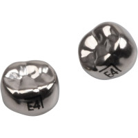 Edelstahlkronen - 5 darabos csomag, E-LR-4, für Milchmolaren - E-LR-4