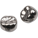 Edelstahlkronen - 5 darabos csomag, E-LR-5, für Milchmolaren - E-LR-5