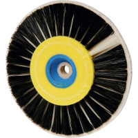 Chungkingbürste - Packung 12 Stück Ø 80 mm, Chungking-Borste inkl. Leineneinlage - 7672000