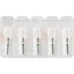 Diamanten 830L, gyémántcsiszoló, zöld, ISO 016, FG, 5 darab Diamanten 830L, gyémántcsiszoló, zöld, ISO 016, FG, 5 darab