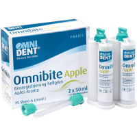 Omnibite Apple - csomag 2 x 50 ml duplakartus, 12 keverőkanül - 71789
