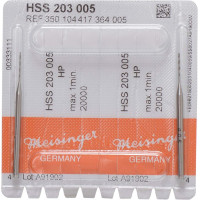 Spiralbohrer HSS 203, fúró, ISO 005, HP, 2 darab
