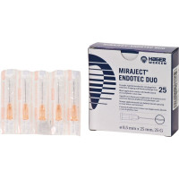 MIRAJECT® ENDOTEC DUO - 25 darabos csomag, , G25 Ø 0,5 x 25 mm - 254231