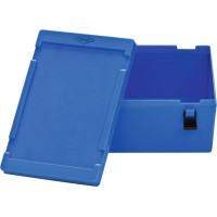 Konténer, (180 x 120 x 80 mm), kék, 2, 1 darab
