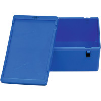 Konténer, (260 x 165 x 125mm), kék, 3, 1 darab