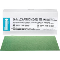 S-U-Flexiwachs Packung 15 darab, geadert, Stärke 0,35 mm S-U-Flexiwachs Packung 15 darab, geadert, Stärke 0,35 mm