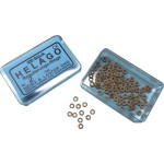 HELAGO Gummiringe für Regulierung, 10 darab, transparent, 1 mm
