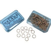 HELAGO Gummiringe für Regulierung, 10 darab, transparent, 7 mm