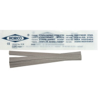 Stahlcarbo® Streifen - 12 darabos csomag, doppelseitig, 8 mm breit, Stärke 0,2 mm - 318