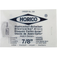 Stahlcarbo-Scheiben Packung 12 darab, 22 mm einseitig
