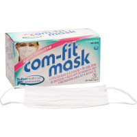 com-fit Super Sensitive Mundschutz - Packung 50 Stück mit Ohrschlinge, weiß