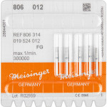 Diamanten 806 Packung 5 Diamanten grün ISO 014, FG