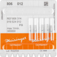 Diamanten 806 Packung 5 Diamanten grün ISO 012, FG