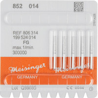 Diamanten 852, gyémántcsiszoló, kék, ISO 014, FG, 5 darab