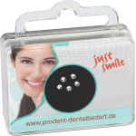 Jewels Diamond (W), Ékko, fehér, Üveg, L (nagy), 5 darab