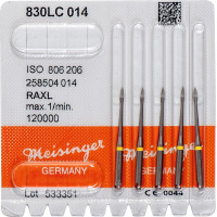 Diamanten 830L, gyémántcsiszoló, sárga, ISO 014, RAXL, 5 darab