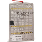 Siebtray - 1 db, JG381R mit Instrumentenstege (3 x JG391), 273 x 176 x 30 mm - JG381R