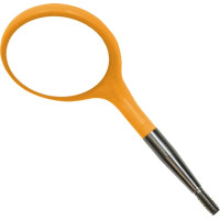 Crystal HD™ Mundspiegelansätze - Packung 12 Stück Größe 4, Ø 22 mm, neonorange - 50Z392Q