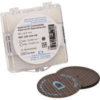 Supercut ST (102), Szeparáló korongok, szereletlen ISO 400 kék, 0,5 mm, 10 darab