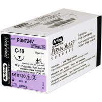 Nahtmaterial - 12 darabos csomag, PGA 4-OA/C-19, ungefärbt - PSN724V Nahtmaterial - 12 darabos csomag, PGA 4-OA/C-19, ungefärbt - PSN724V