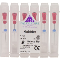 Hedström reszelő, Standard SMG, 25 mm ISO 020, 6 darab