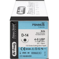 Nahtmaterial - 12 darabos csomag, Seide 4-ONA/D-14 - PSN952S Nahtmaterial - 12 darabos csomag, Seide 4-ONA/D-14 - PSN952S