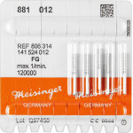 Diamanten 881, gyémántcsiszoló, kék, ISO 012, FG, 5 darab