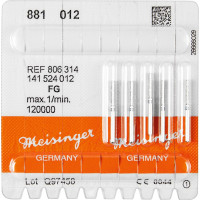 Diamanten 881, gyémántcsiszoló, kék, ISO 012, FG, 5 darab