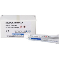Kneton, Keményíto paszta, Tubusok, piros, 35 ml, 5 darab