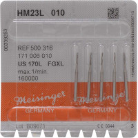 HM-Bohrer 23L, fúró, ISO 010, FGXL, 5 darab