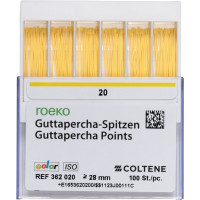 Guttapercha ISO color, 10 darab, ISO 020
