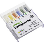 Guttapercha ISO color, 10 darab, ISO 025