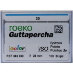 Guttapercha ISO color, 10 darab, ISO 030 Guttapercha ISO color, 10 darab, ISO 030