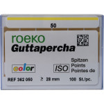 Guttapercha ISO color, 10 darab, ISO 050