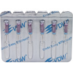 C-Pilot, Gyökércsatorna reszelő (kézzel), Fogantyú - műanyag ISO 10 sterilen csomagolva, röntgenopák, Nemesacél, 19 mm, 6 darab