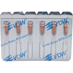 C-Pilot, Gyökércsatorna reszelő (kézzel), Fogantyú - műanyag ISO 12,5 sterilen csomagolva, röntgenopák, Nemesacél, 19 mm, 6 darab