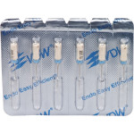 C-Pilot, Gyökércsatorna reszelő (kézzel), Fogantyú - műanyag ISO 15 sterilen csomagolva, röntgenopák, Nemesacél, 19 mm, 6 darab