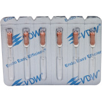 C-Pilot, Gyökércsatorna reszelő (kézzel), Fogantyú - műanyag ISO 12,5 sterilen csomagolva, röntgenopák, Nemesacél, 21 mm, 6 darab