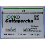 Guttapercha ISO color, 10 darab, ISO 070