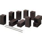 Aktiv-Karbon - Packung 10 Stück inklusive 2 Metall-Haltestifte - 20650000