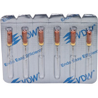 C-Pilot, Gyökércsatorna reszelő (kézzel), Fogantyú - műanyag ISO 12,5 sterilen csomagolva, röntgenopák, Nemesacél, 25 mm, 6 darab