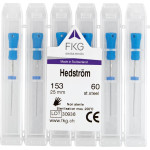 Hedström reszelő, Standard SMG, 25 mm ISO 055, 6 darab