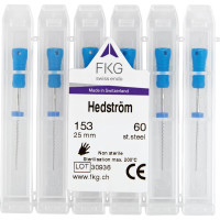 Hedström reszelő, Standard SMG, 25 mm ISO 055, 6 darab