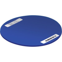 Bioplast (Color) (3,0 x 125 mm), Mélyhúzó fólia, kék, kerek, 10 darab