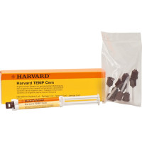 Harvard TEMP Cem - csomag 5 ml Harvardmix-Spritze, 10 keverőkanül - 7081100 Harvard TEMP Cem - csomag 5 ml Harvardmix-Spritze, 10 keverőkanül - 7081100