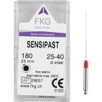 FKG Sensipast 180, lentuló Sortiment, 25 mm, ISO 25-40, 4 darab