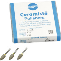 Ceramisté®, kerámia polírozó, Ultra, midicsúcs, FG, 12 darab