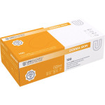 DERMA SKIN Latexhandschuhe - 100 darabos csomag, puderfrei, naturlatex, XS - 1701